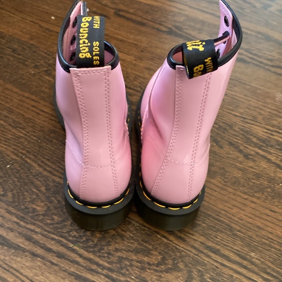 Never been worn dr marten patent leather boots?? Yep, you read that right! - Picture 3 of 3